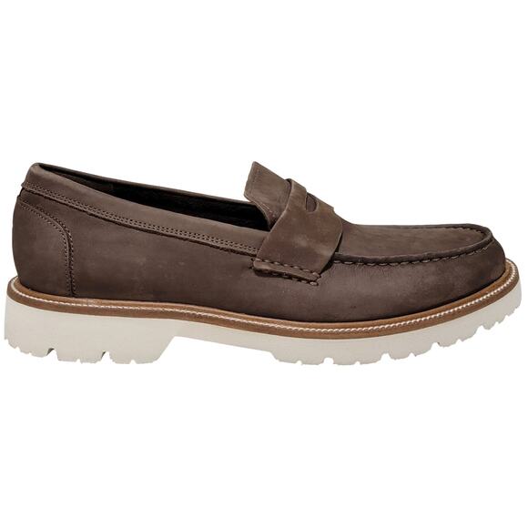 Cole Haan Men American Classics Slip On Penny Loafers Size US 8.5M Brown Suede